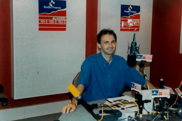 Denys Baudin, journaliste de la première heure à France Bleu Auxerre