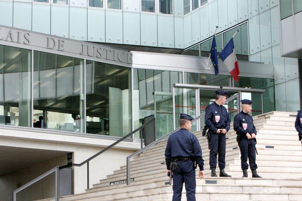 Le Palais de Justice de Pontoise, dans le Val-d'Oise.