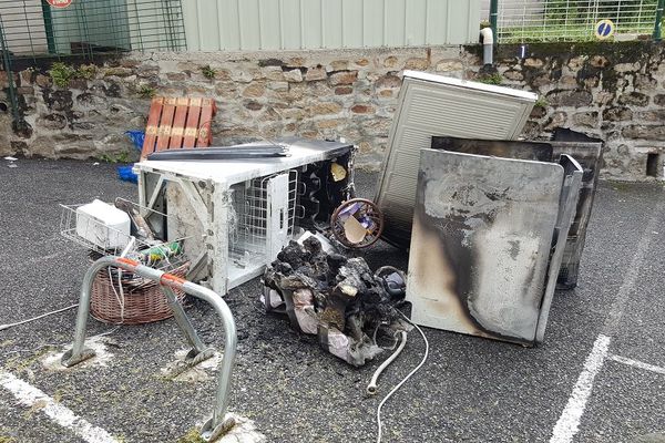 Incendie de sèche-linge à Bourganeuf