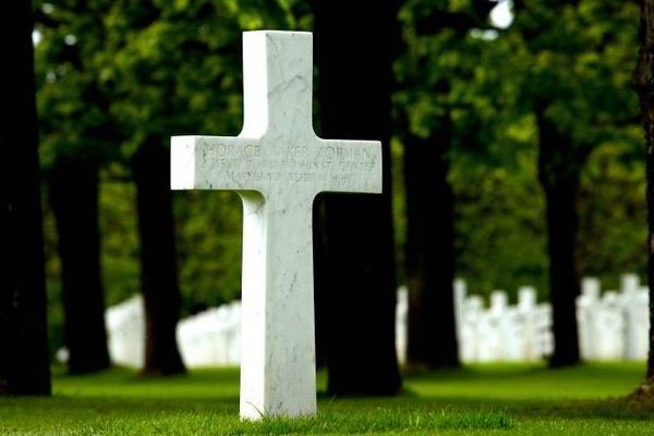 Célébration toute la semaine du centenaire de l’offensive américaine de Meuse-Argonne. Le cimetière américain. 