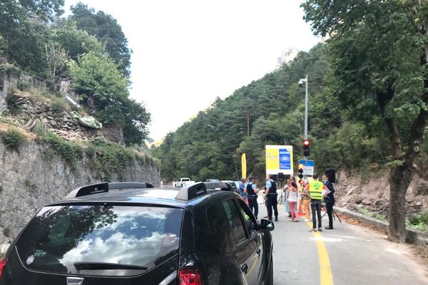 La route RD6204 dans les Gorges de Paganin était coupée depuis octobre, ce 30 août la circulation est pleinement rétablie. 