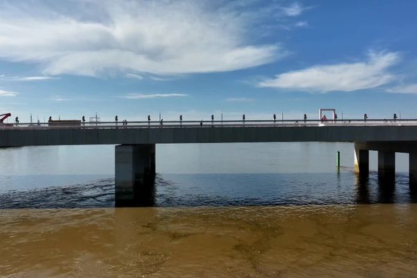 Le pont Simone-Veil est le 8e pont à voir le jour à Bordeaux.