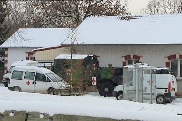 Le camp militaire de Valdahon où le