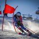 Arthur Bauchet au slalom lors des championnats du monde 2025 de Maribor (Slovénie).