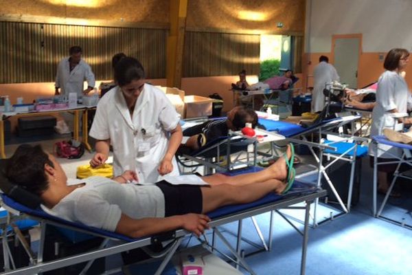 71 personnes sont venues donner leur sang ce mercredi à Saint-Didier-en-Velay, en Haute-Loire.