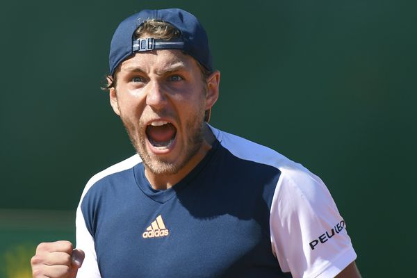 Lucas Pouille en demi-finale du tournoi de Monte-Carlo