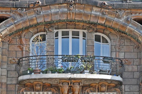 Immeuble Art nouveau de Jules Lavirotte à Paris, primé en 1901 au concours des façades.