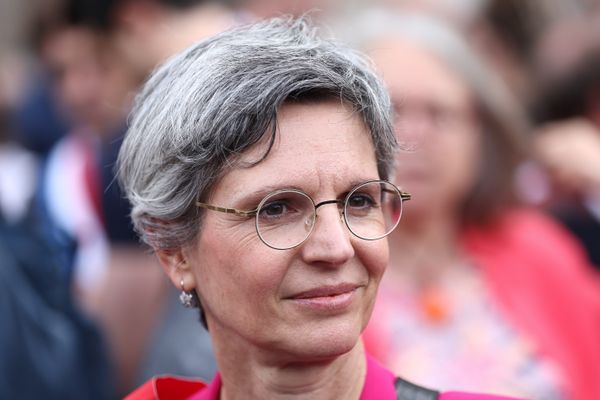 La députée Sandrine Rousseau à Paris, le 3 juillet 2023.