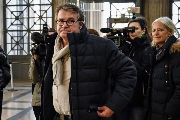 Paul François à son arrivée à la cour d'appel de Lyon le 6 février 2019.