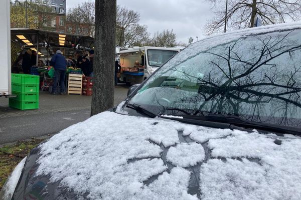 Certains ont choisi d'ensoleiller l'arrivée de la neige que l'on attendait plutôt cet hiver mais qui a fini par pointer le bout de son nez en ce début de printemps