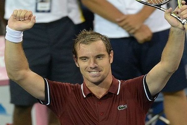 New York (Etats-Unis) - Richard Gasquet se qualifie pour les 1/4 de finale du tournoi de l'US Open - 2 septembre 2013.