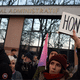 Plusieurs dizaines de manifestants s'étaient réuni devant le tribunal administratif de Toulouse pour contester les décisions du juge.