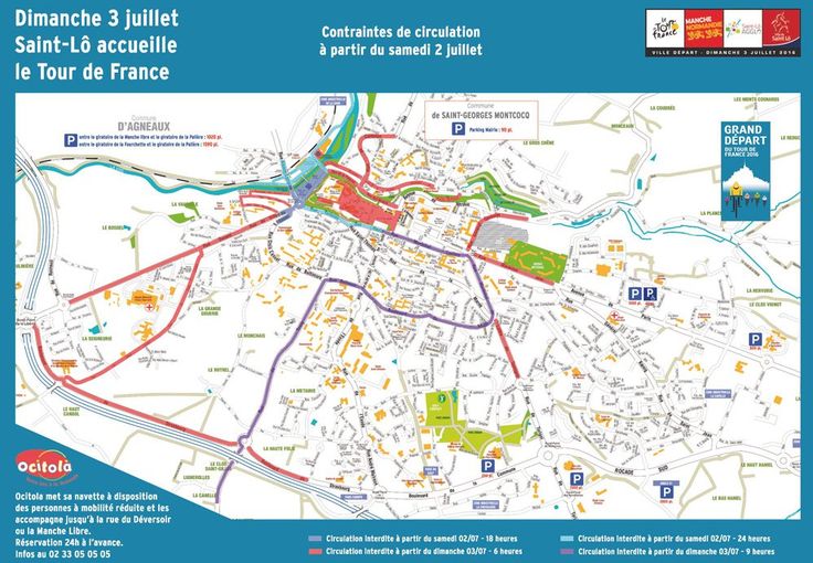 Tour De France Les Infos Pratiques De L Etape Saint Lo Cherbourg Parkings Horaires Parcours Du Dimanche 3 Juillet