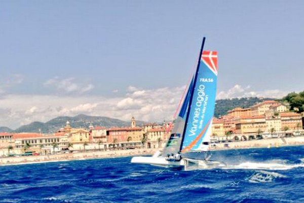 Tour de France à la Voile 2015, étape de Nice, ce 25 juillet.