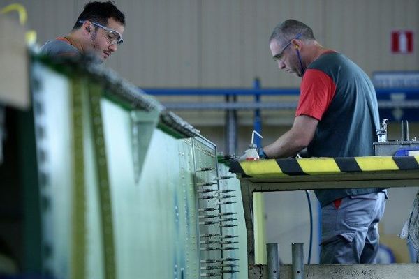 Photo d'archives. Des employés de MBDA à Bourges.