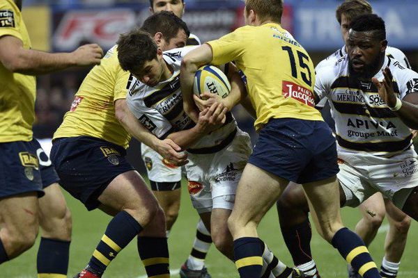 Steeve Barry lors du match contre Clermont le 4 mars.