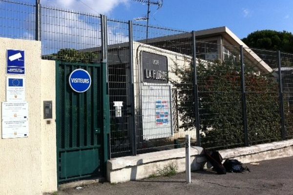 L'altercation a eu lieu à l'intérieur de ce lycée professionnel La Floride dans le 15ème à Marseille.