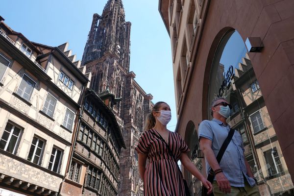 Les règles concernant le port du masque à Strasbourg avaient été assouplies à Strasbourg le 17 juin 2021.