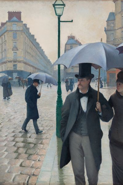 Rue de Paris; temps de pluie de Gustave Caillebotte (1848-1894).