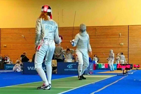 Manon Brunet, vice-championne du monde junior de sabre