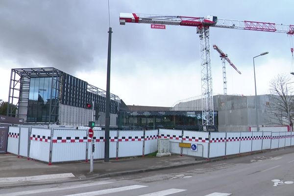 Les travaux de la Cité de la gastronomie de Dijon avancent.