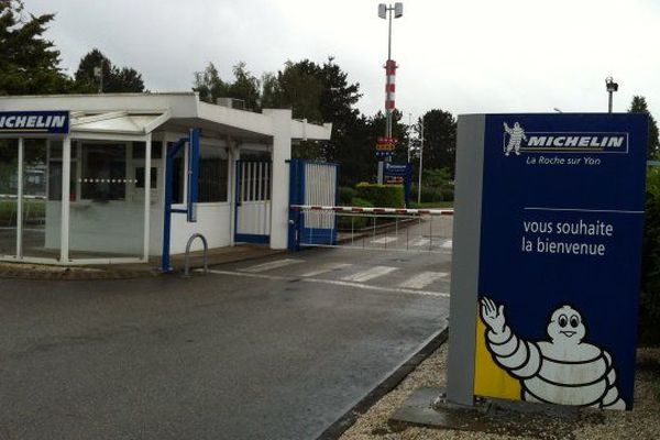 Débrayage à l'usine Michelin de La Roche-sur-Yon