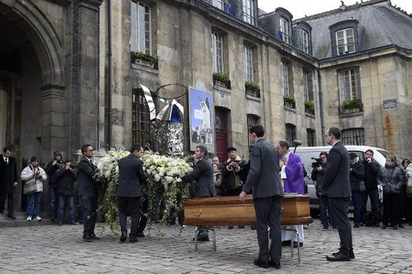 Les obsèques de Jacques Chancel à Paris