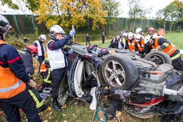 Un accident à Colombes, dans les Hauts-de-Seine.