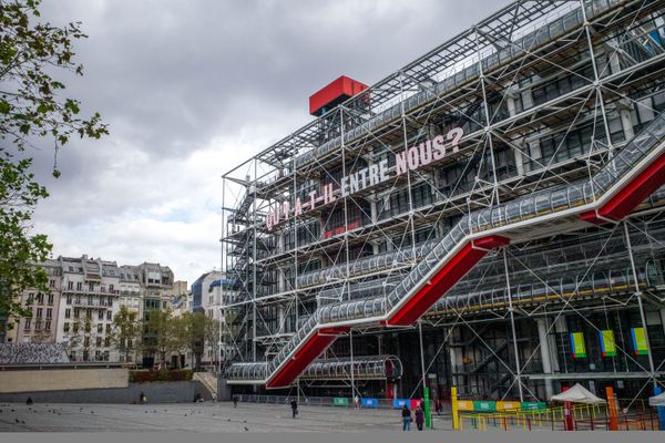 Le centre Pompidou dans le 4e arrondissement