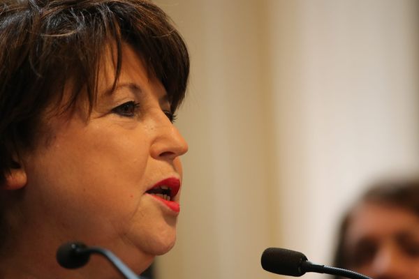 Martine Aubry, maire de Lille.