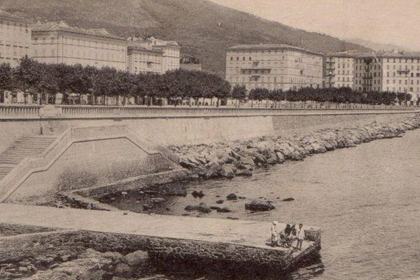 "Bastia, embarcadère Carnot", extrait photographique de la page d'accueil "Bastia Tempi Fà"