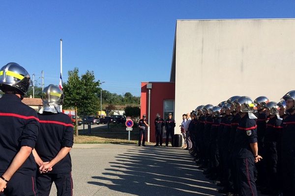 A Saint-Marcel-les-Valence (Drôme) : une minute de silence en hommage à Geoffroy Henry