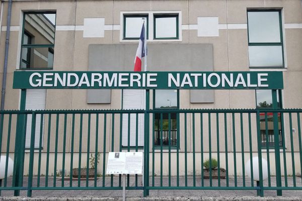 La gendarmerie du Jura située à Lons-le-Saunier.