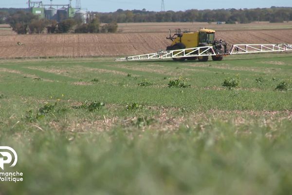 Epandage de pesticides en plaine d'Aunis - 2023 -