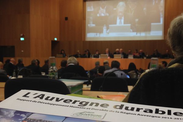 La dernière séance du Conseil régional d'Auvergne a lieu ce mardi matin.