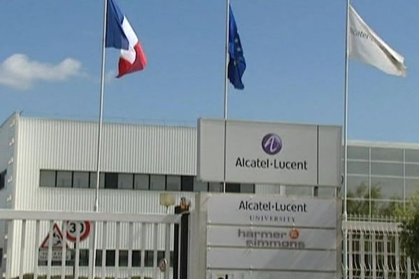 Le site d'Alcatel Lucent à Lannion (22)