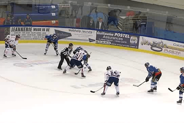 Les Drakkars recevaient les Brûleurs de Loup ce samedi soir à la patinoire de Caen-la-Mer