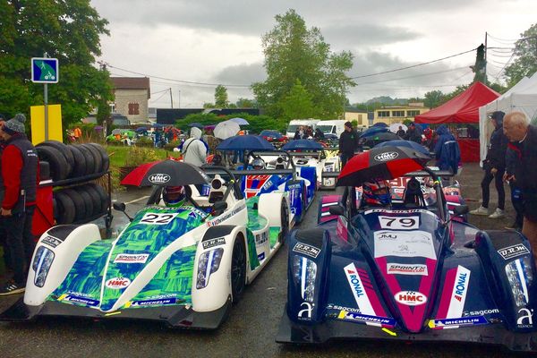 La pluie s'invite au Grand Prix de Pau