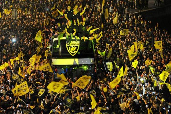 Les supporters du Stade Rochelais