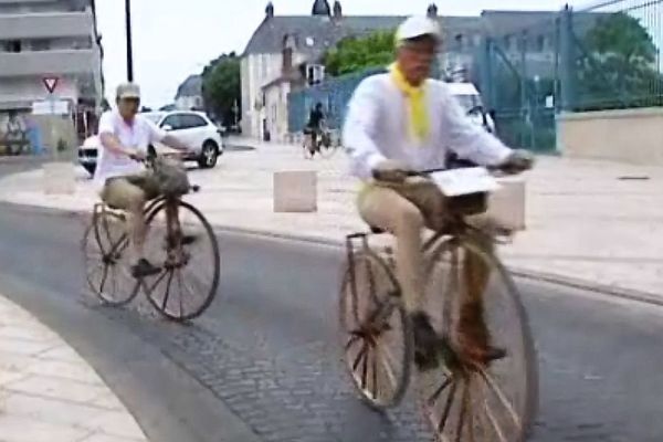 Des vélocipèdes pour relier Paris à Avignon, en étape à Nevers