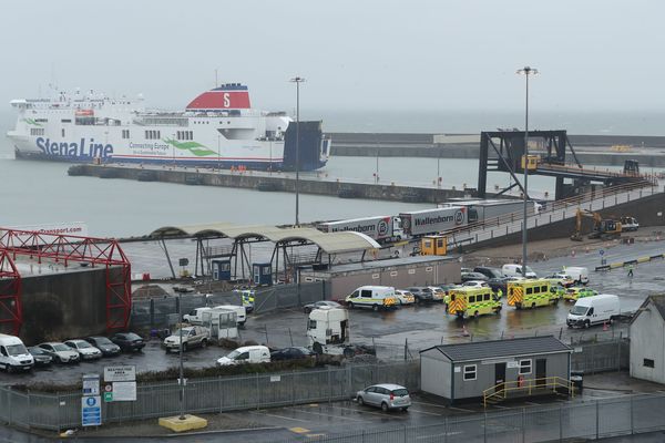 A Rosslare où les 16 personnes ont été retrouvées