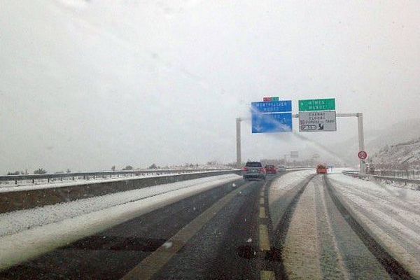 A.75 - vigilance neige et verglas en Lozère - 2016.