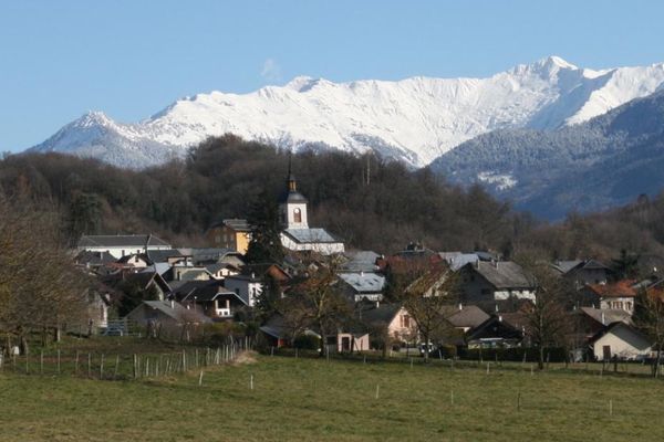 Vue de Grésy-sur-Isère