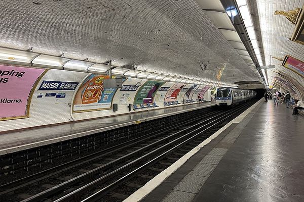 La station de métro Maison-Blanche