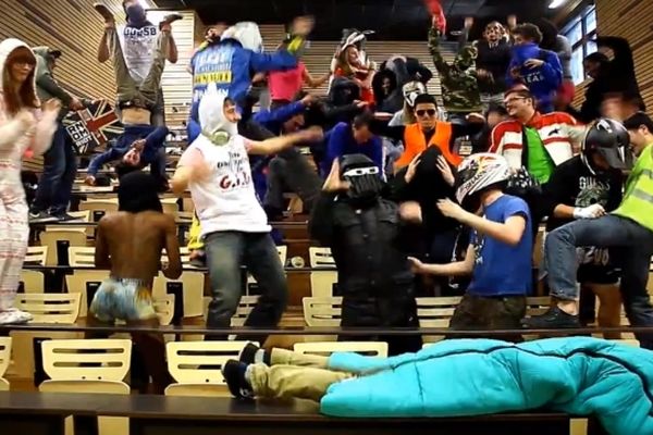 Harlem shake de l'IUT de Béziers (Hérault)