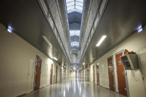 L'intérieur de la prison de la Santé.