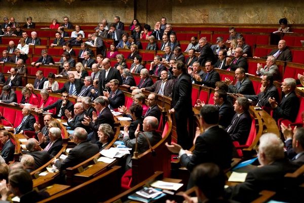 Hémicycle de l'Assemblée Nationale