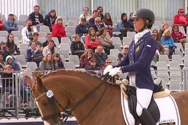 Michele George, cavalière allemande de para-dressage