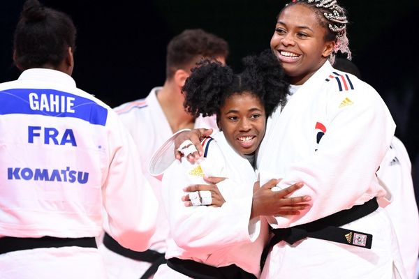 Sarah-Léonie Cysique a donné le point de la victoire à la France, en demi-finale contre Israël, lors de l'épreuve mixte par équipes des championnats du monde.