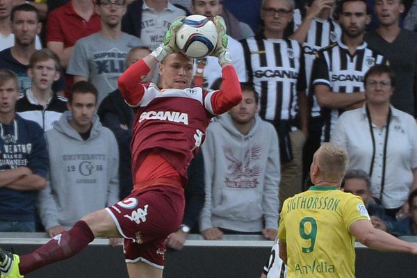 Ludovic Butelle face à Nantes, le 16 août 2015.